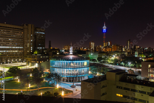 Johannesburg City at Night