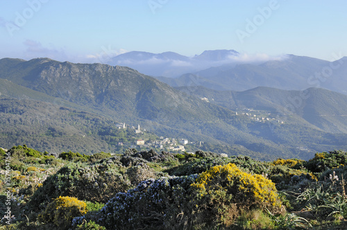 Paysage du Cap Corse, Corse, france