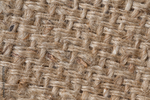Texture of sackcloth