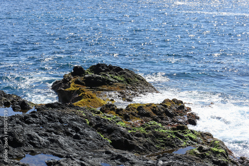 Skały na wybrzeżu Tenerife