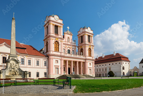 Goettweig Abbey - Benedictine monastery near Krems in Lower Austria, founded in 1083, a World Heritage Site since 2001.