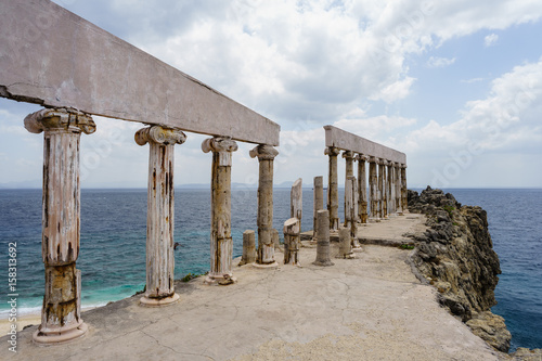 Acropolis ruins in Fortune Island