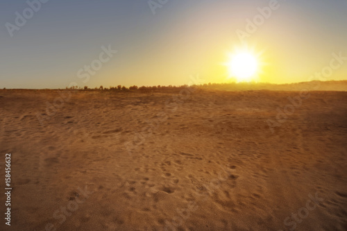 Beautiful views of desert