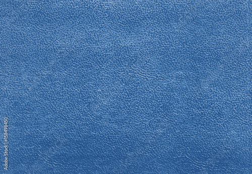 Blue color leather texture