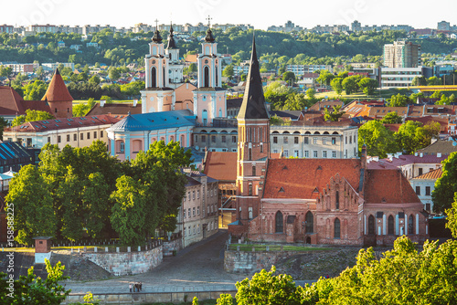 Old town of Kaunas, Lithuania