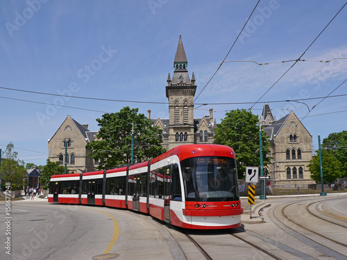 Streetcars or trams are a major form of public transit, with dedicated rights of way to allow them to move faster without interference from cars.