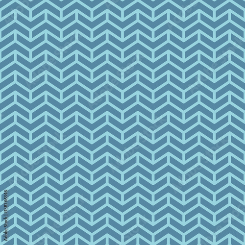Chevron pattern. Blue geometric seamless patterns for web design.