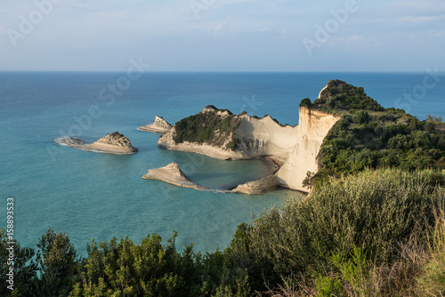 Cape Drastis at Corfu (Greece)