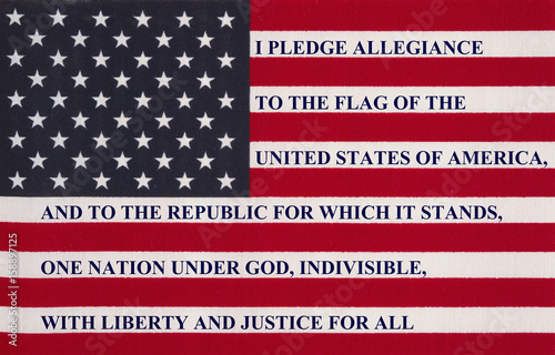 The pledge of allegiance