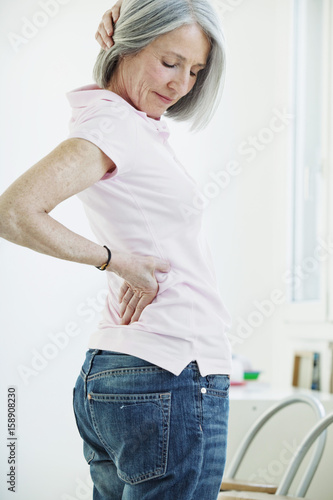 Lower back pain in elderly pers