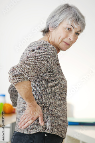 Lower back pain in elderly pers