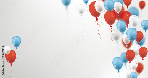 Blue Red Balloons Cover Header