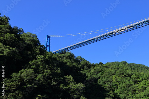 初夏の竜神大吊橋