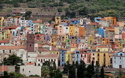 il borgo di Bosa (Oristano, Sardegna)