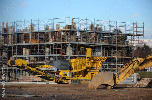 Baustelle Cantiere edile Plac budowy Строительная площадка Chantier Kantieri bâtiment Staveniště ورشة بناء Construction site