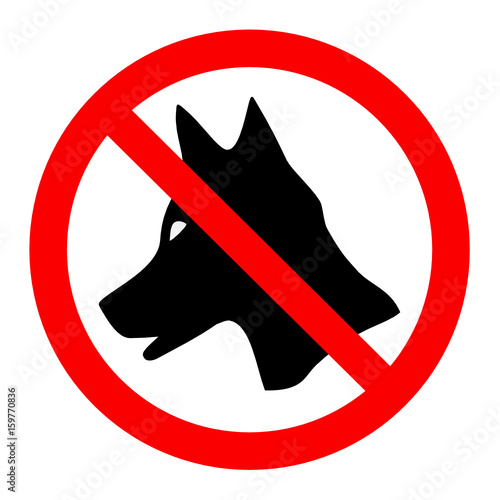 zakaz wprowadzania psów