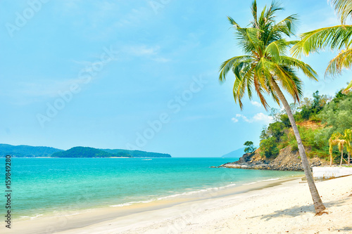 Pentai Tengah beach at Langkawi island, Malaysia