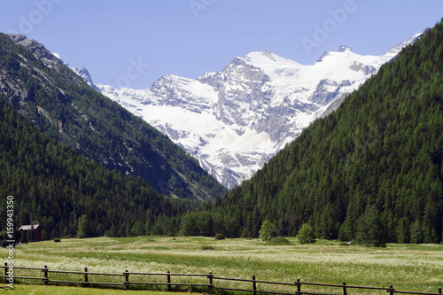 cogne montgne parco gran paradiso val d'aosta italia europa