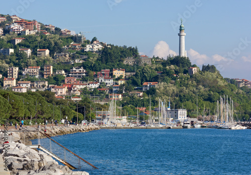 Trieste's Skyline from Barcola Coastline