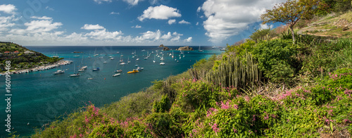 Gustavia town and harbour, Saint Barth