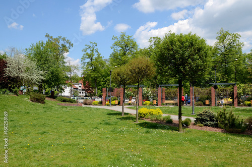 Municipal park (Gliwice in Poland)