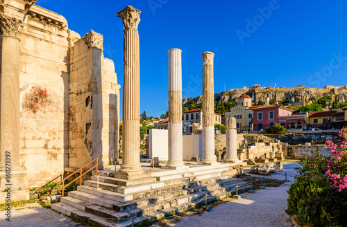 The historical centre of Athens near Monastiraki square, Athens, Greece