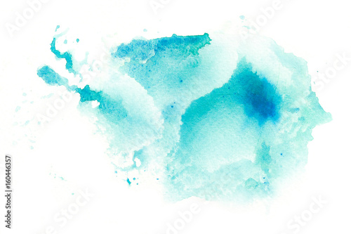 Abstract watercolor splash background.