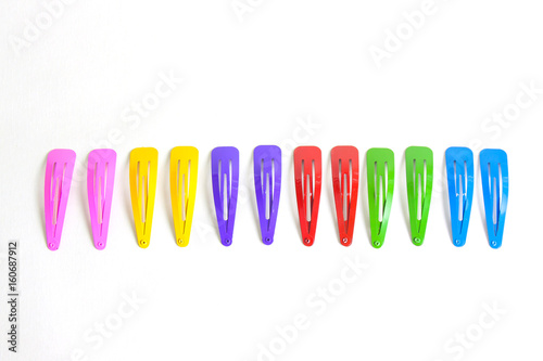 color hair clip