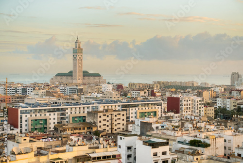 View over the city of Casablanca.