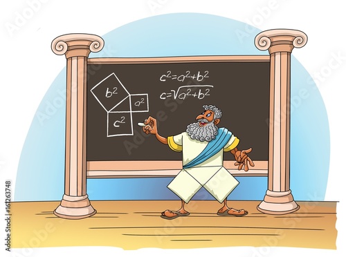 Pythagoras proved his theorem