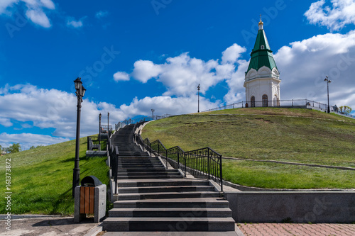 Chapel of Paraskeva Pyatnitsa at the Karaulnaya mountain in Krasnoyarsk