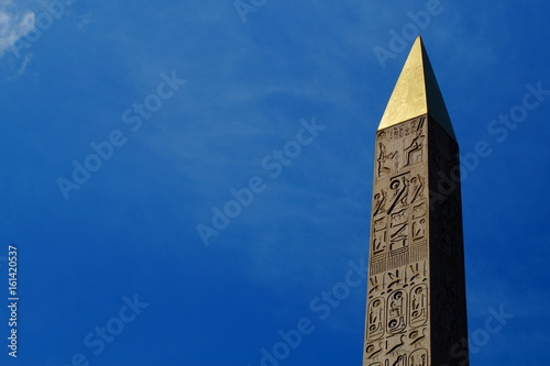 Obelisk auf dem Place de la Concorde in Paris