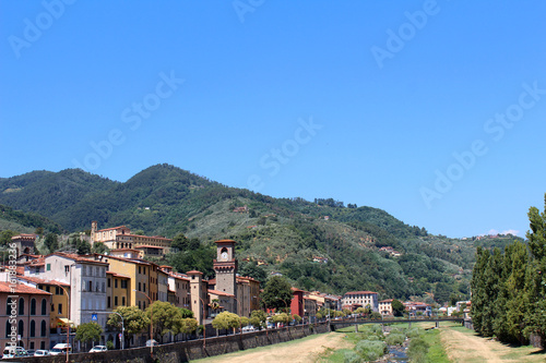city view of Pescia, Italy