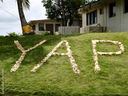 Colonia on Yap in Micronesia