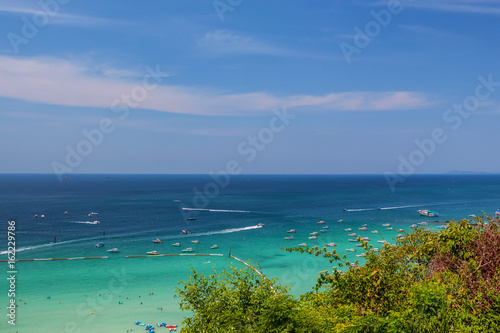 Tropical island Koh Larn in Thailand