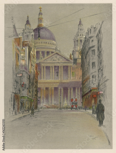 St Paul's Cathedral 1924. Date: 1924