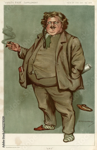 G K Chesterton. Date: 1874-1936