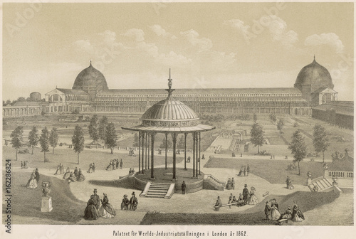 International Exhibition in London 1862. Date: 1862