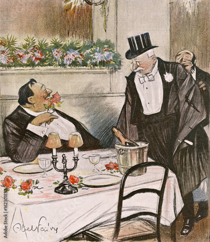 Replete Diners 1904. Date: 1904