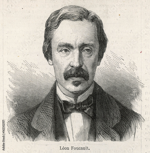 Leon Foucault. Date: 1819 - 1868