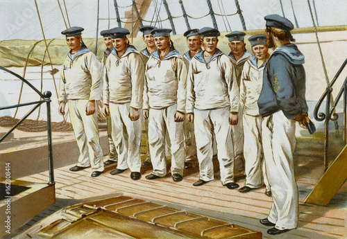 German Sailors Instructd. Date: 1899