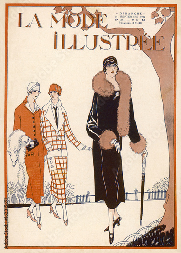 Fur Fashions of 1924. Date: 1924