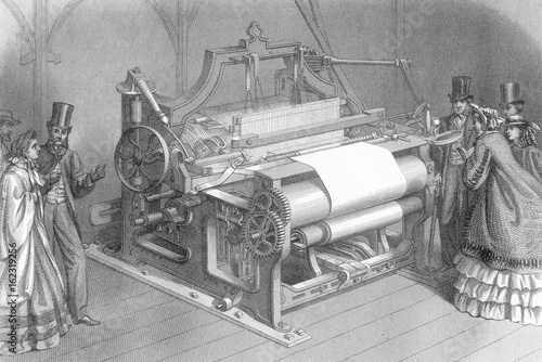 Taylor's Calico Loom. Date: 1862