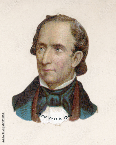 John Tyler - Scrap. Date: 1790 - 1862