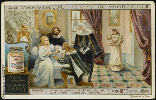 Traviata - Liebig. Date: 1853