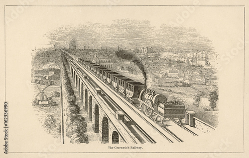 Greenwich Railway. Date: 1836