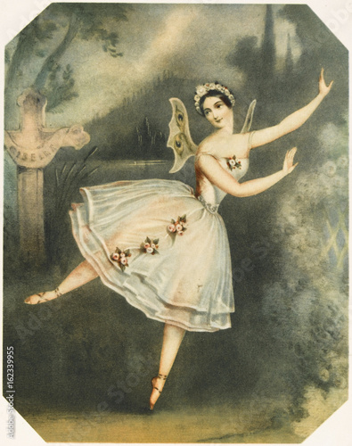 Giselle Grisi. Date: 1841