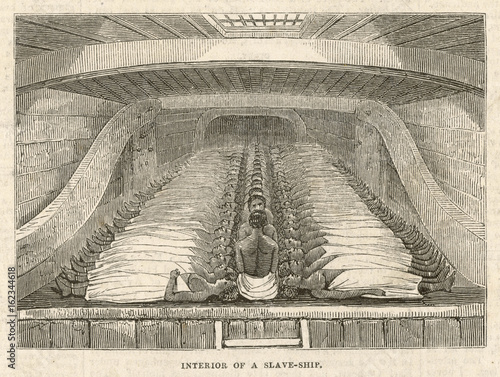 Stowage of Slaves. Date: 1843