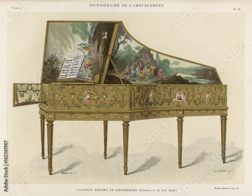 18th century Clavichord. Date: 18th century