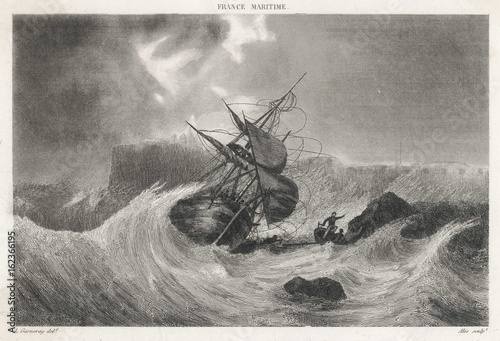 Shipwreck - Cherbourg. Date: 17 th Century